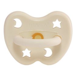 Hevea Anatomiczny smoczek kauczukowy dla niemowląt 3-36 msc Milky White